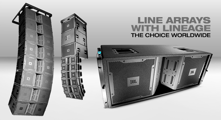 jbl professional line array